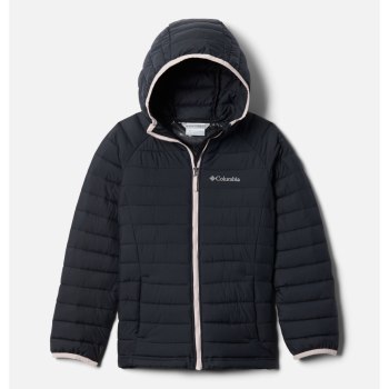 Columbia Powder Lite Hooded - Jacke Mädchen Schwarz - NRUI58973